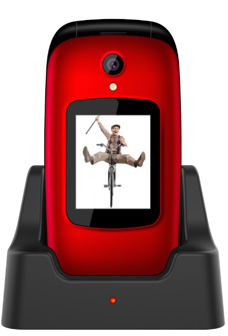 EVOLVEO EASYPHONE FD červený EP-700-FDR