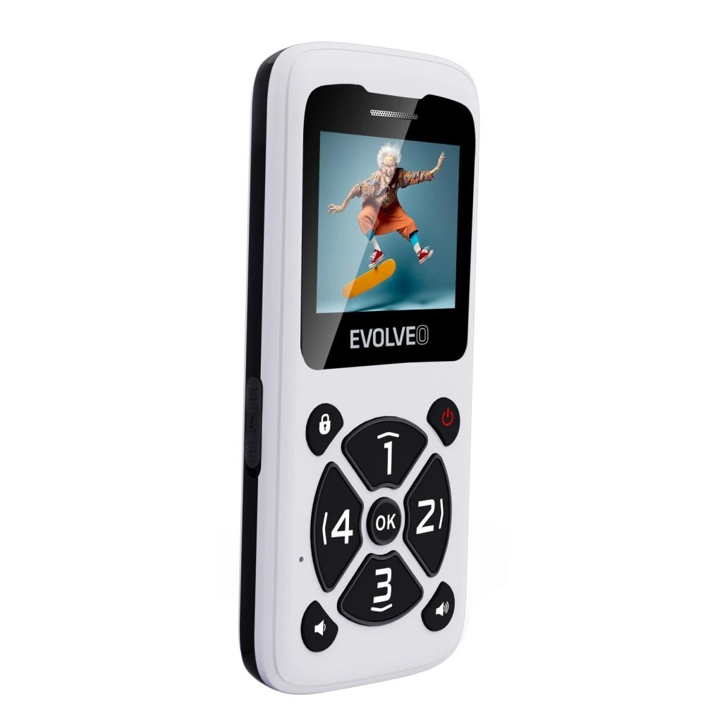 EVOLVEO EasyPhone ID biely
