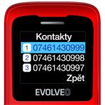 EVOLVEO EasyPhone ID červený
