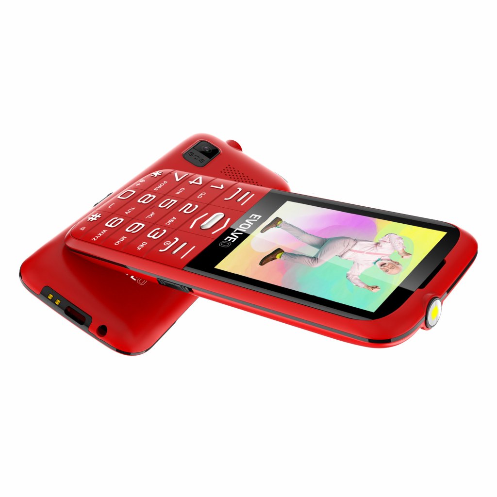 EVOLVEO EasyPhone XO červený