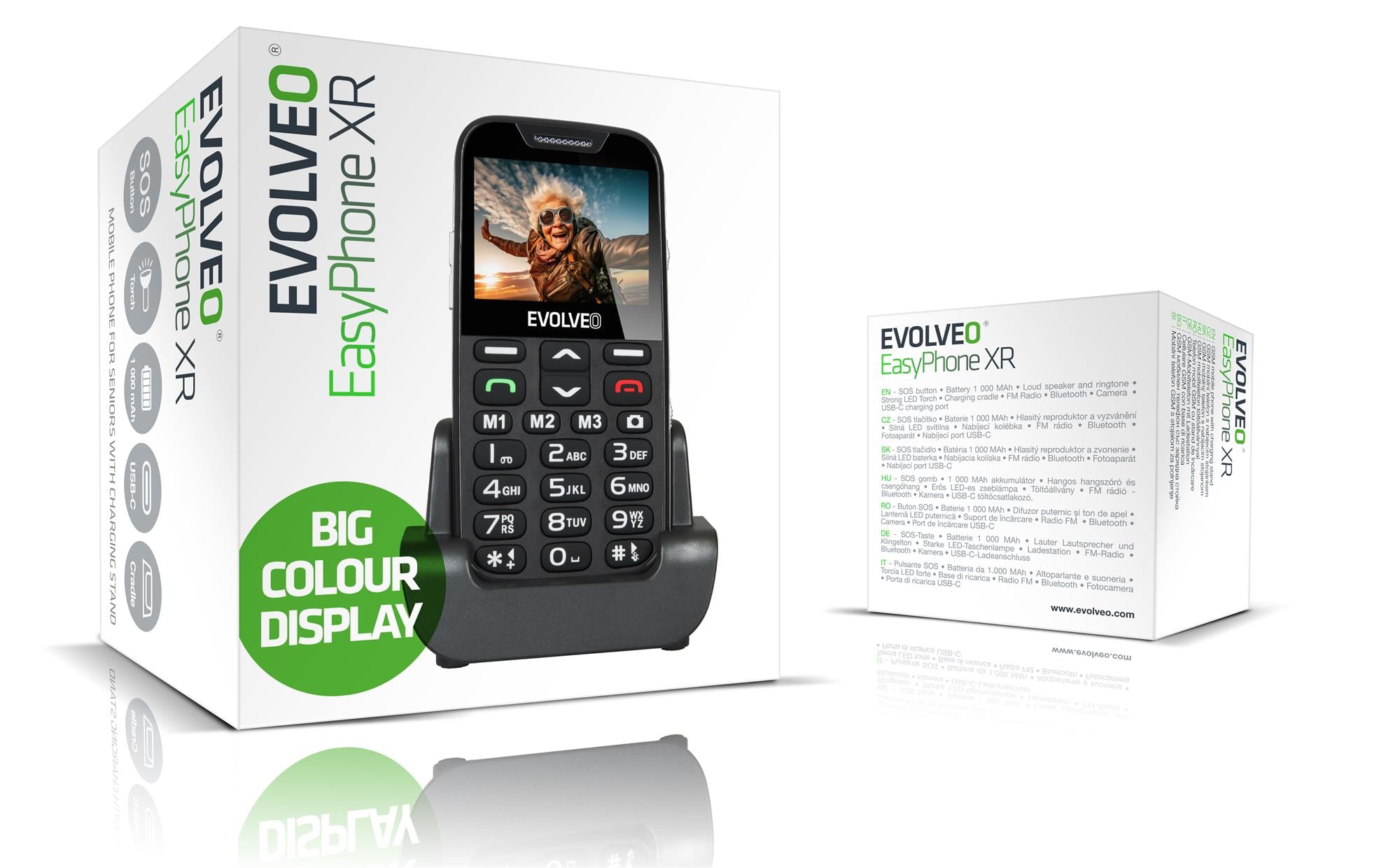 EVOLVEO EasyPhone XR černý