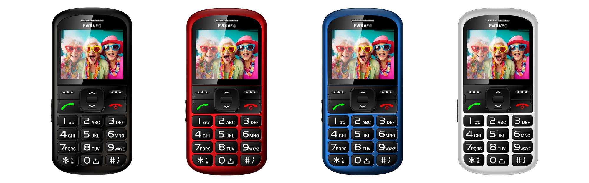 EVOLVEO EasyPhone XS čierny