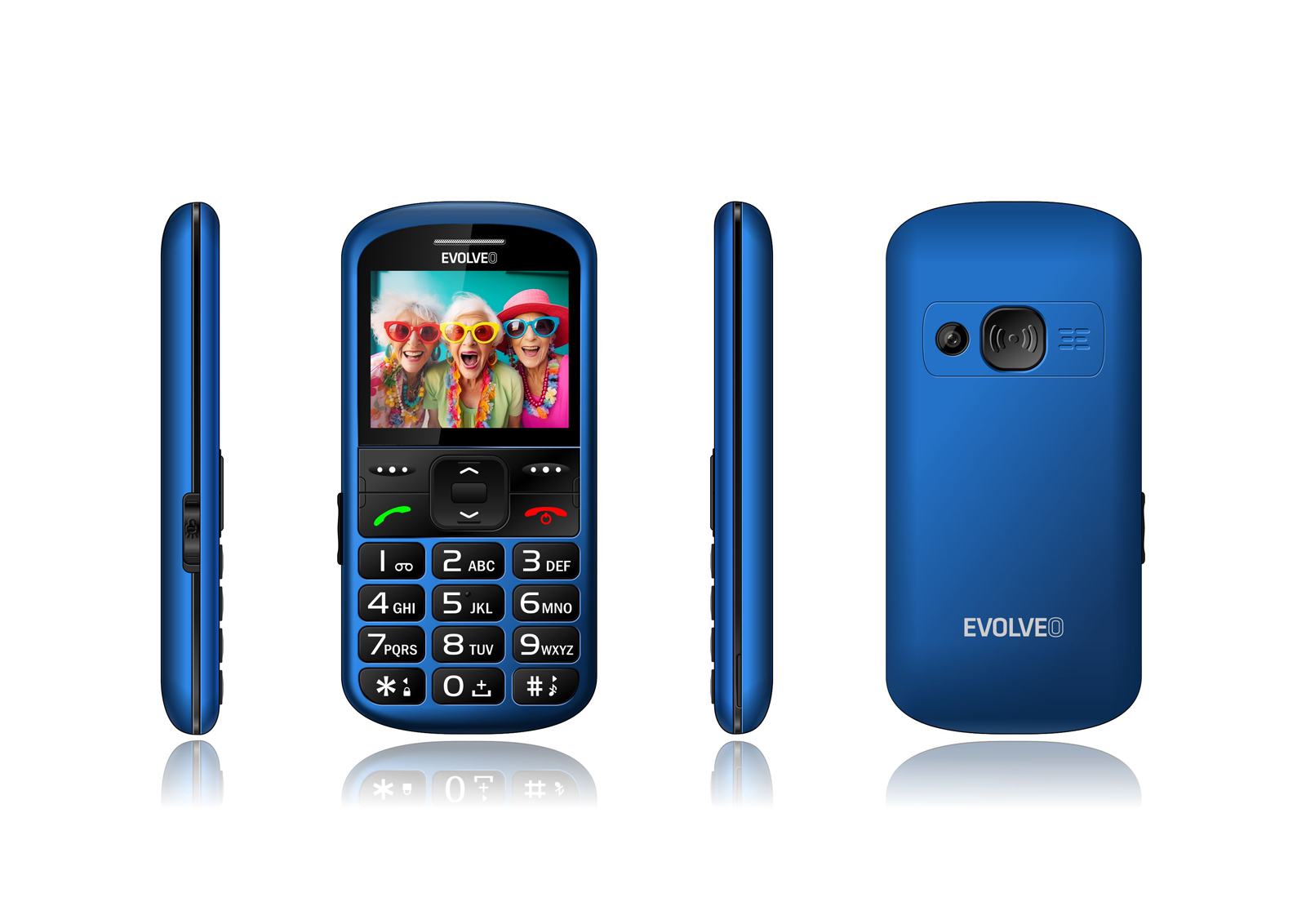 EVOLVEO EasyPhone XS modrý