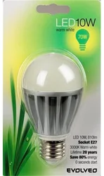 EVOLVEO EcoLight, LED žárovka 10W, patice E27, blister