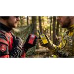 EVOLVEO FreeTalk 2W, PMR vysílačka s výkonem 0,5 a 2W, červenočerná