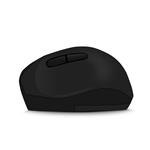 EVOLVEO LadyErgo, tichá vertikálna ergonomická myš, 2,4 GHz, čierna