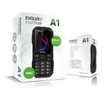 EVOLVEO MaxPhone A1, tlačidlový telefón s podporou dvoch SIM kariet, čierny
