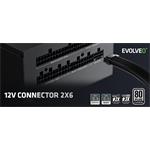 EVOLVEO P1000, 1000W, 80+ PLATINUM, ATX 3.1, PCIe 5.1, modulárny