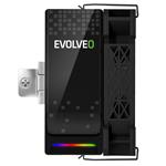 EVOLVEO QuietCool5, chladič procesora, 6x tepelných trubíc, čierny