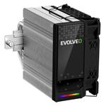 EVOLVEO QuietCool5, chladič procesora, 6x tepelných trubíc, čierny