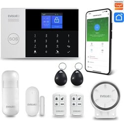 EVOLVEO SecuPro2, inteligentný bezdrôtový bezpečnostný systém GSM a Wi-Fi