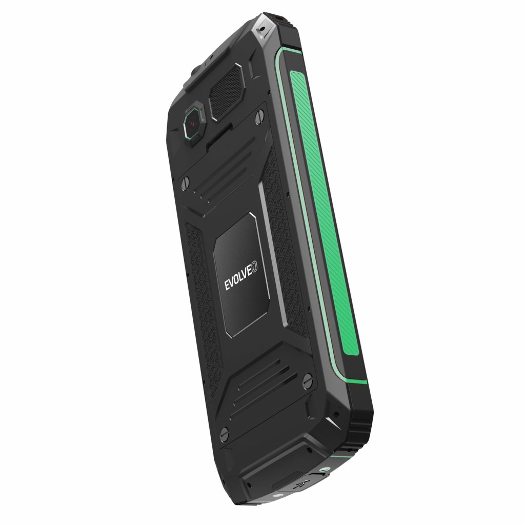 EVOLVEO StrongPhone W4 čierno-zelený