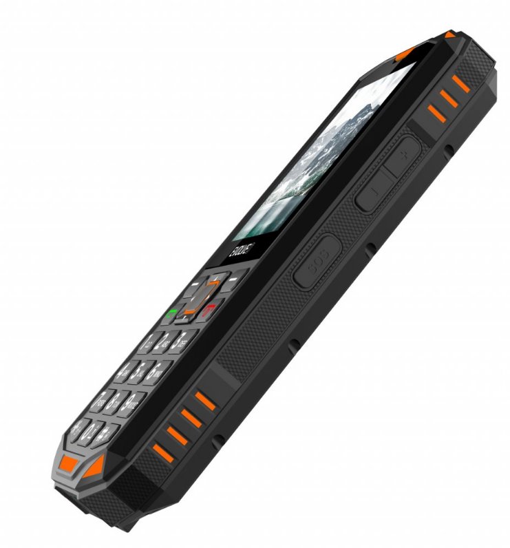 EVOLVEO StrongPhone X5 černo-oranžová