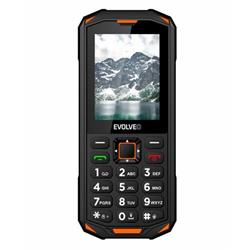 EVOLVEO StrongPhone X5 černo-oranžová