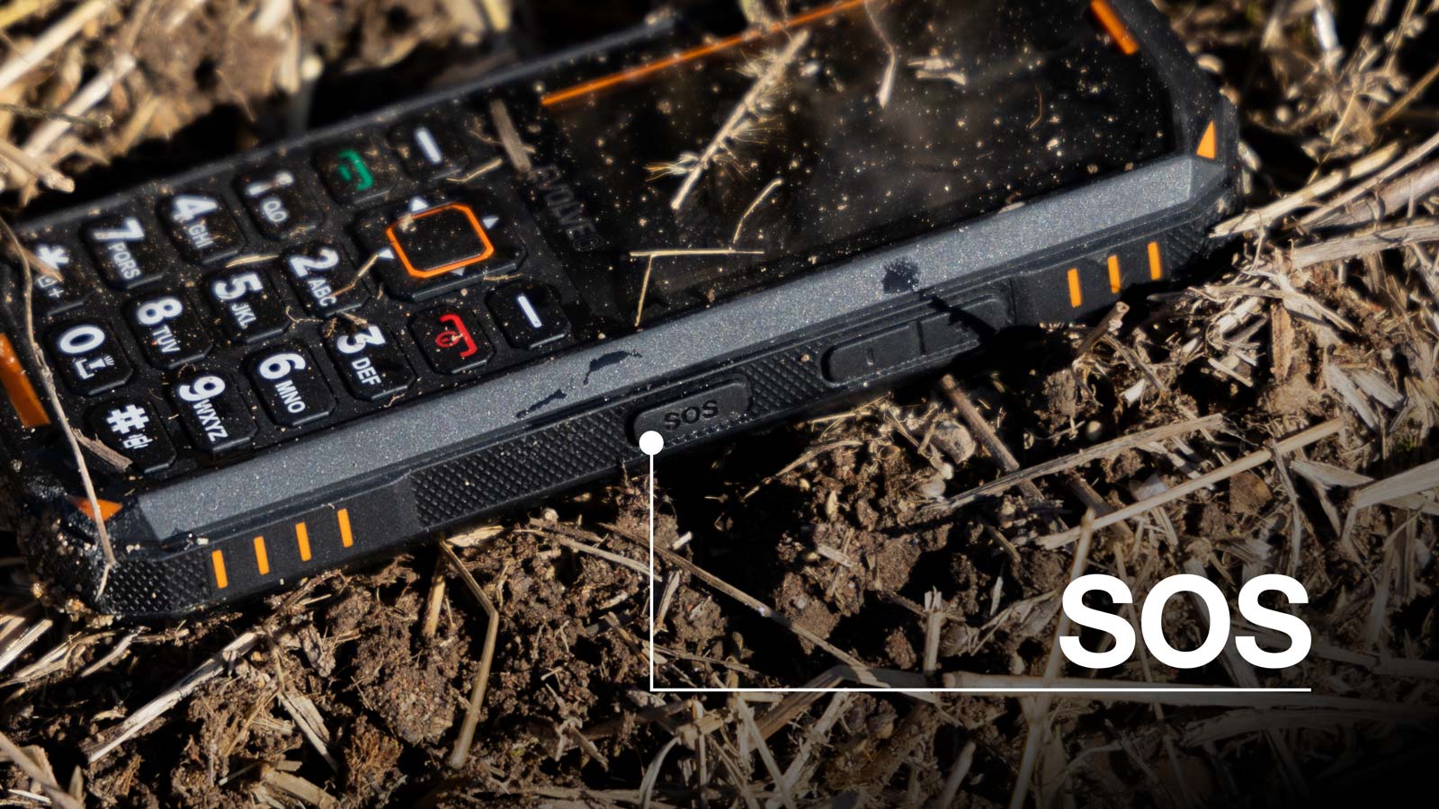 EVOLVEO StrongPhone X5 čierno-sivý