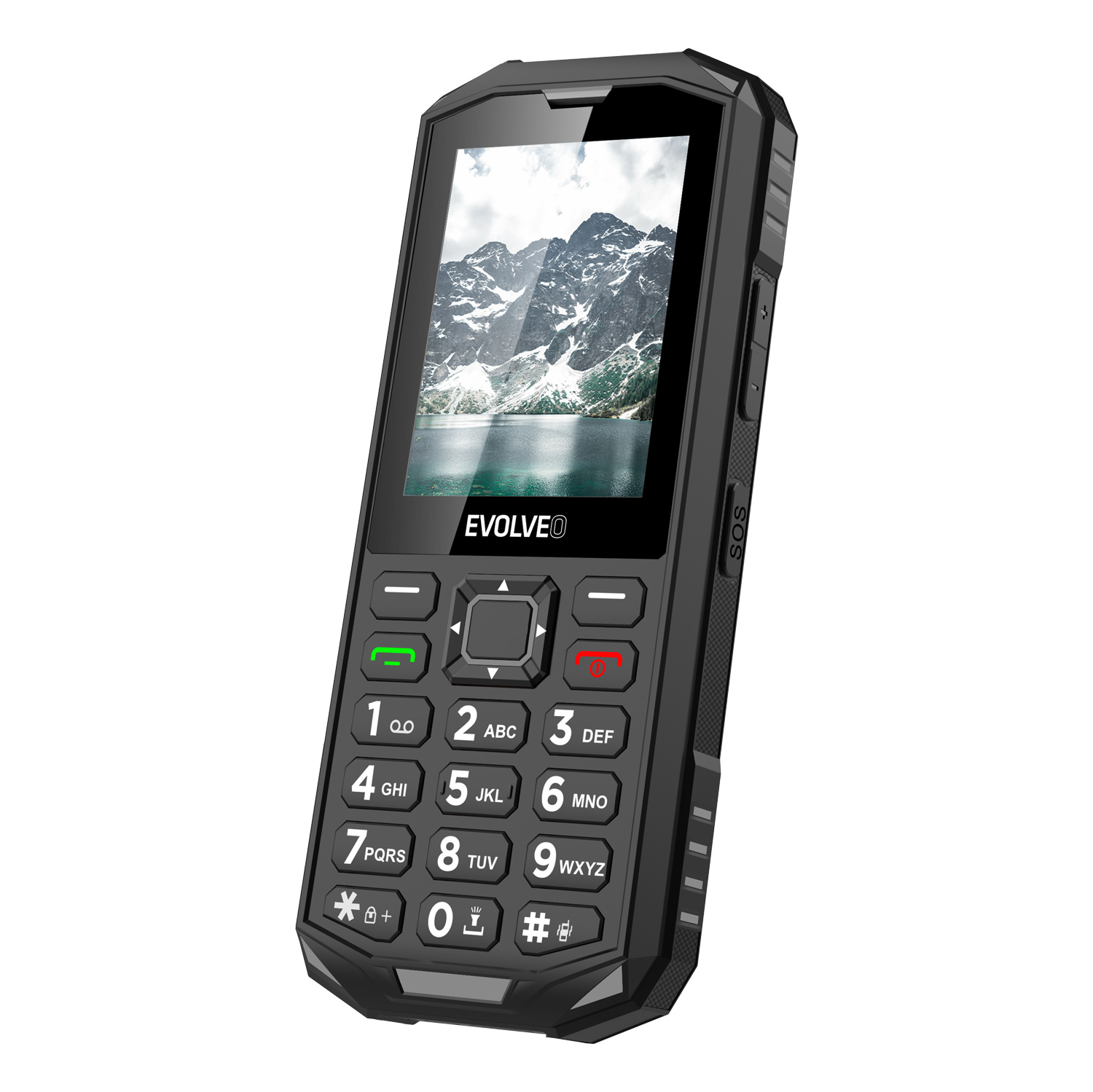EVOLVEO StrongPhone X5 čierno-sivý