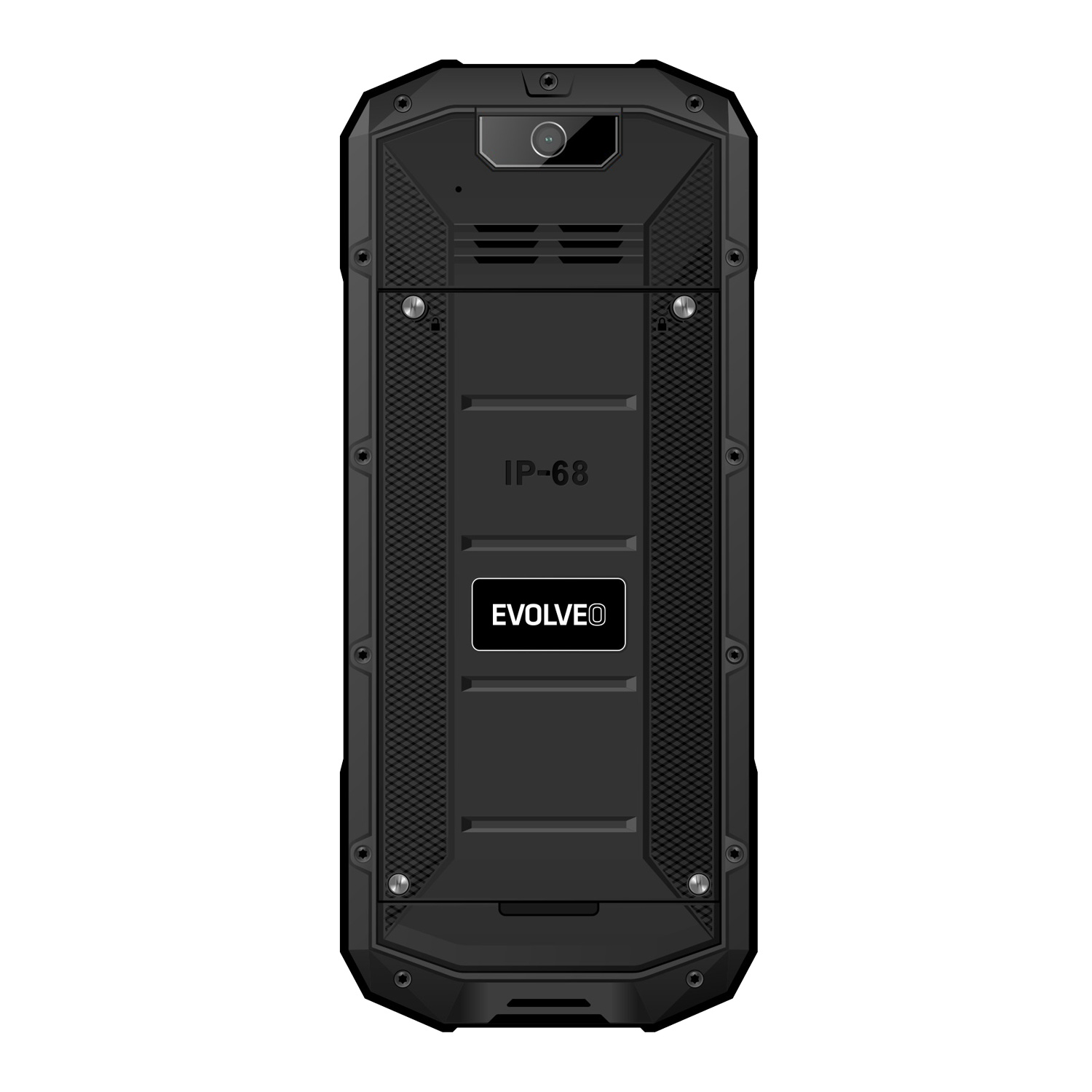 EVOLVEO StrongPhone X5 čierno-sivý