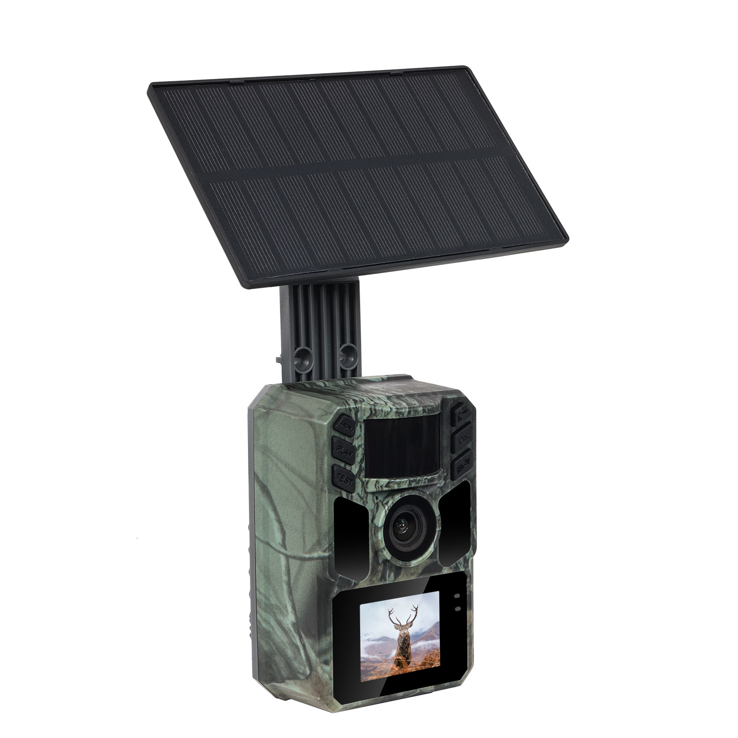 EVOLVEO StrongVision Solar A, fotopast se solárním panelem