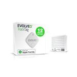 EVOLVEO TrackTag, Bluetooth lokátor s Apple Find My, biely