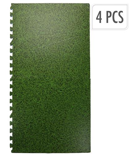 EXCELLENT Pěnová podlaha puzzle sada 4 ks tráva 