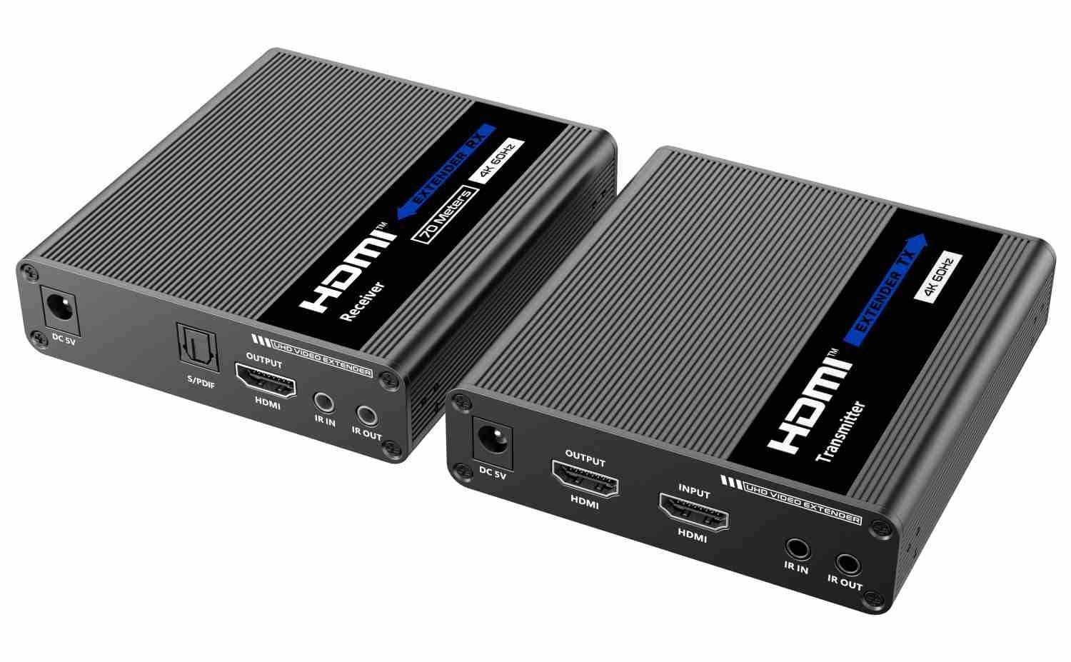 Extender HDMI 2.0 Ultra HD 4kx2k@60Hz na 70 m cez Cat6/Cat6A/Cat7