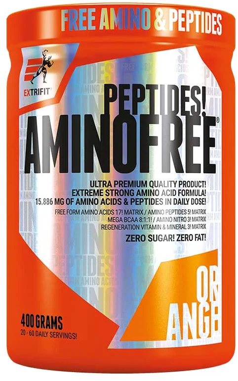 Extrifit Aminofree Peptides 400 g - oranžová