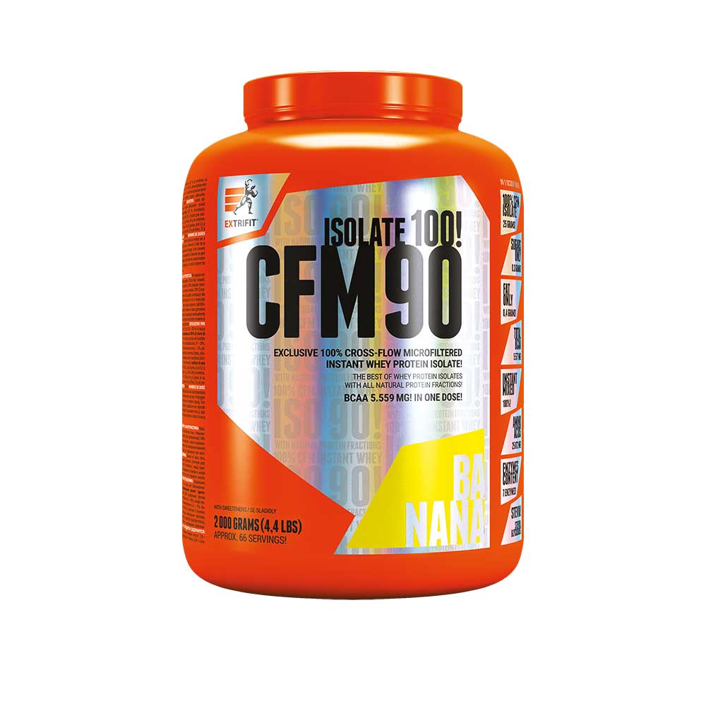 Extrifit CFM Instant Whey Isolate 90 2000 g - banán