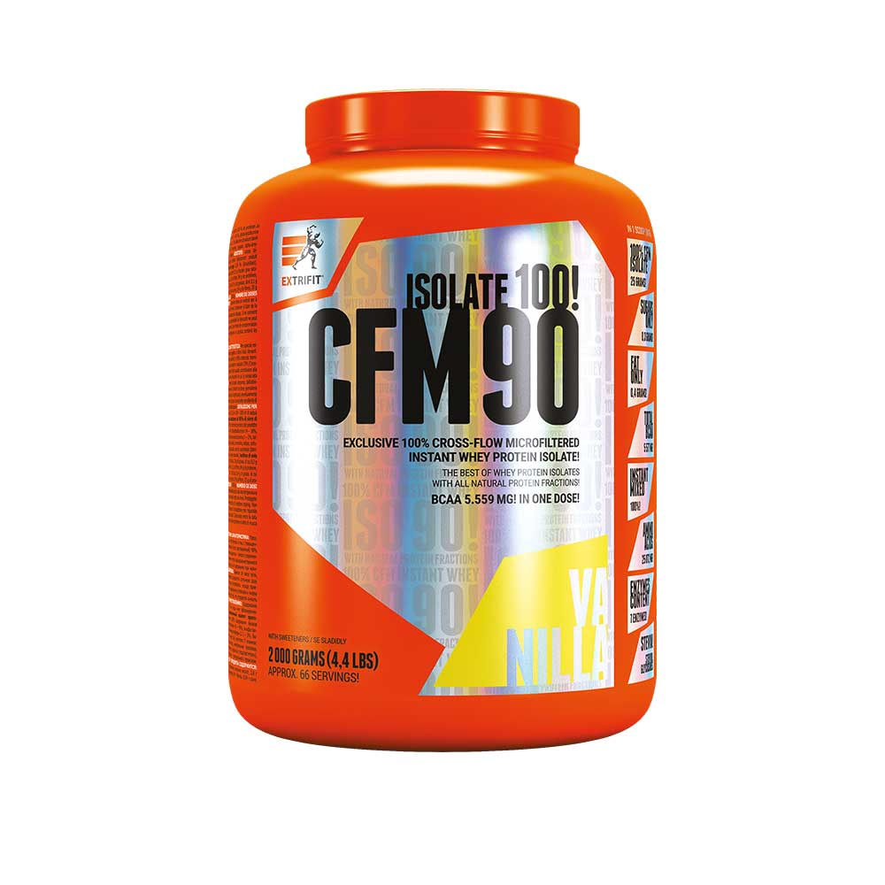 Extrifit CFM Instant Whey Isolate 90 2000 g - vanilka