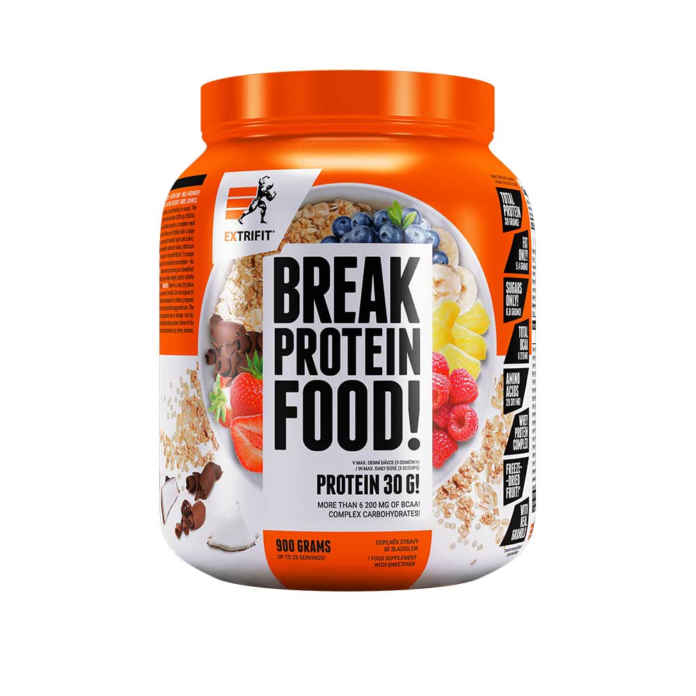 Extrifit Protein Break! 900 g - čučoriedka