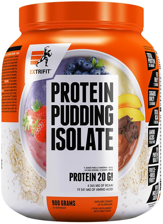 Extrifit Protein Puding Isolate 900 g - kokos