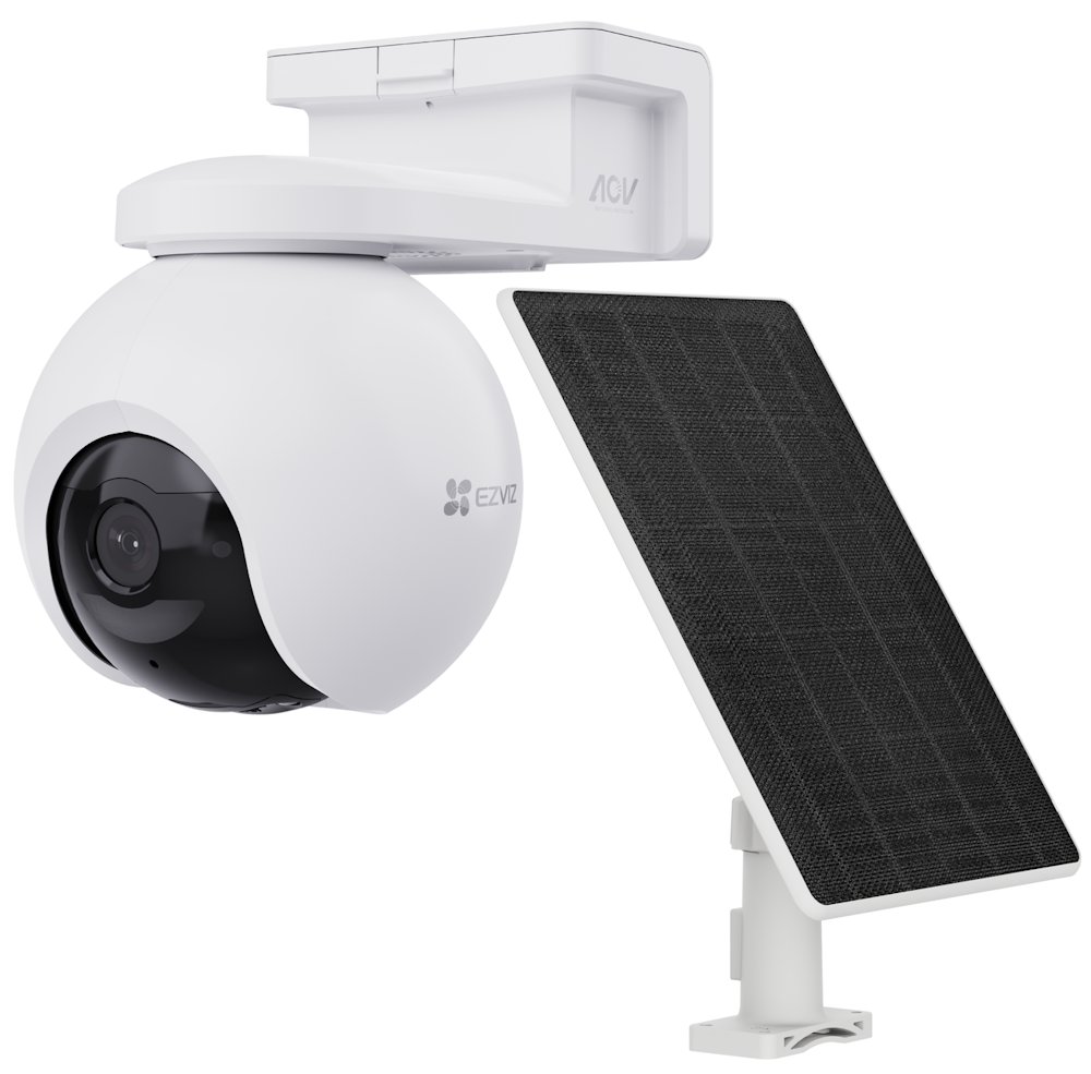 EZVIZ IP kamera EB8 Pro 4K 4G kit/ PTZ/ 4G LTE/ 8Mpix/ IP65 ochrana/ 2,8mm objektív/ H.265/ IR do 15m + 8W solárny panel