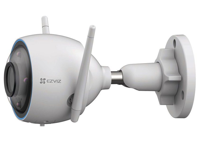 EZVIZ IP kamera H3c 3K/ bullet/ Wi-Fi/ 5Mpix/ krytí IP67/ objektiv 2,8mm/ H.265/ IR přísvit až 30m/ bílá