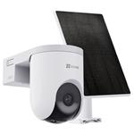 EZVIZ IP kamera HB8 Lite 4G kit/ PTZ/ 4G/LTE/ Wi-Fi/ 4Mpix/ IP65 ochrana/ 4mm objektív/ IR do 15m/ biela + 5W solárny panel
