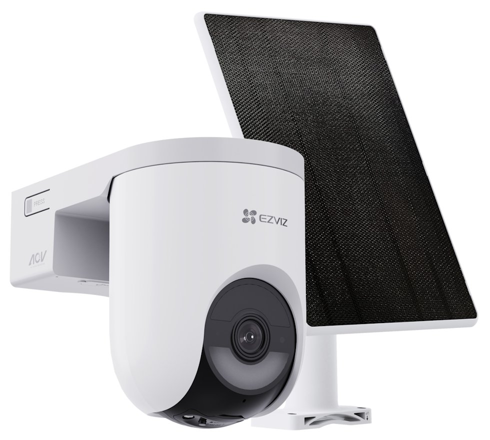 EZVIZ IP kamera HB8C Lite 4MP kit/ PTZ/ Wi-Fi/ 4Mpix/ IP65 ochrana/ 4mm objektív/ H.265/ IR do 15m + 5W solárny panel