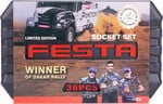 Festa Gola sada PROFI, 36 ks, 1/4", plast obal, CrV
