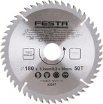 Festa Kotouč pilový do dřeva TCT, O 180 x 3,2 x 30 mm, 50 zubů