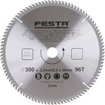 Festa Kotouč pilový do dřeva TCT, O 300 x 3,2 x 30 mm, 96 zubů