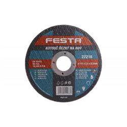 Festa Kotúč na rezanie kovov O 125 x 1,6 x 22,2 mm