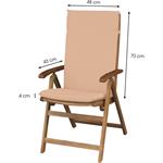 Fieldmann FDZN 9006 Poťah na záhradné kreslo FDZN 4001 a FDZN 4101, krémový