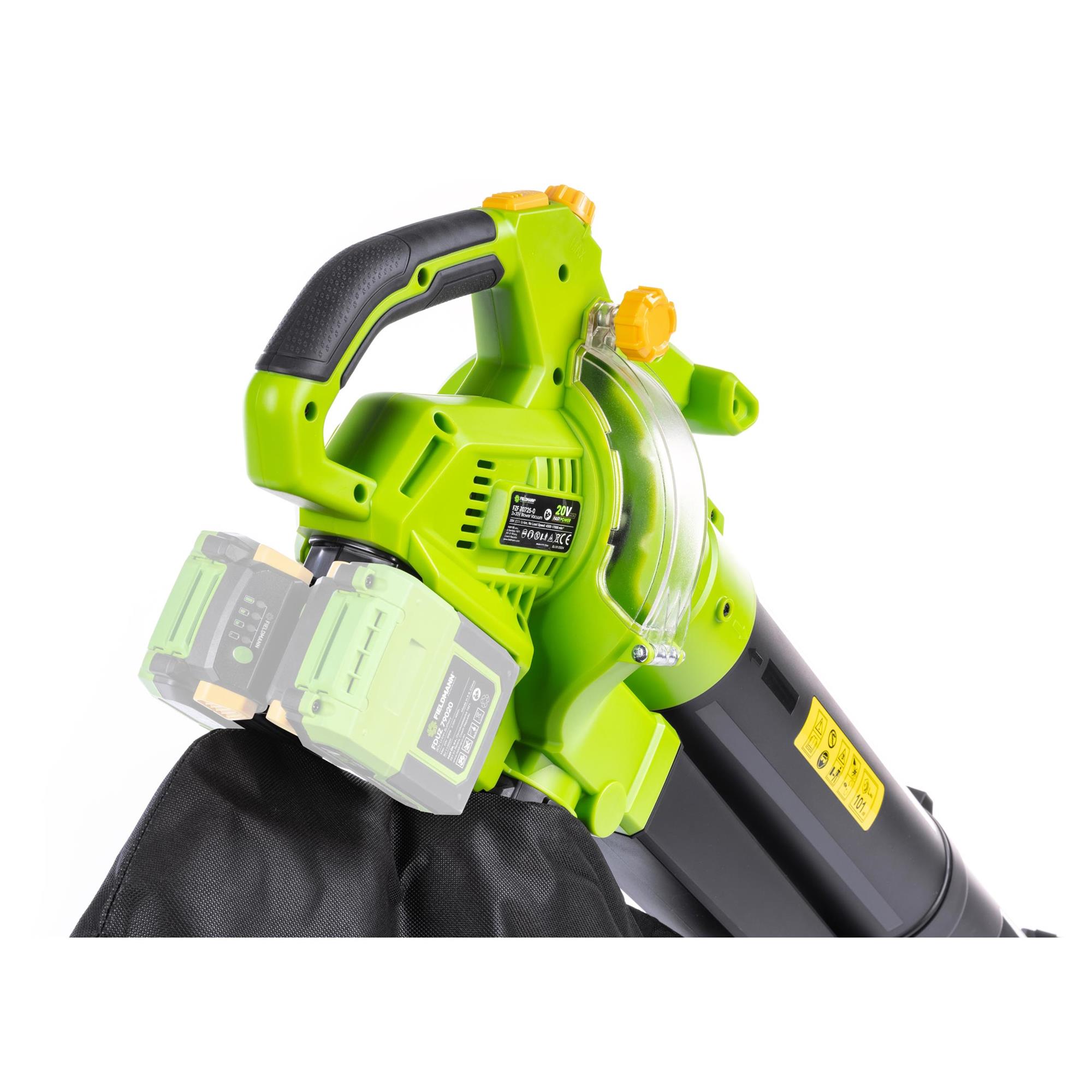 Fieldmann FZF 70725-0 2x20V Záhradný vysávač