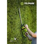 Fieldmann FZN 70205-0 AKU nožnice na živý plot 20V