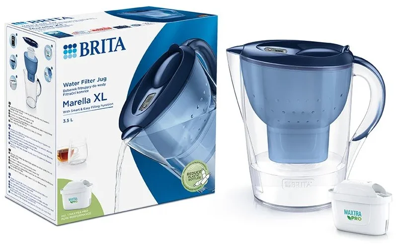 Filtračná kanvica Brita Marella XL 3,5 l, modrá 2024