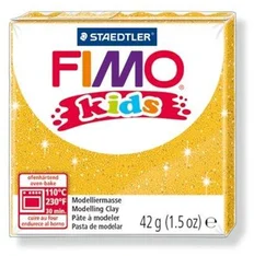 FIMO kids 8030 42g zlatá se třyptkami