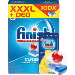Finish Classic Regular 100 ks + DEO Lemon