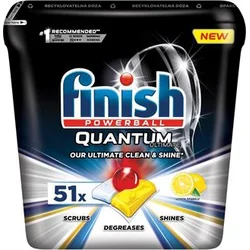 Finish Quantum Ultimate Lemon Sparkle 51 ks 5900627090314 - Drogerie a kosmetika