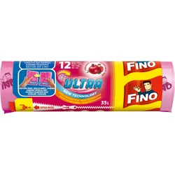 FINO Ultra Aroma 35 l 12 ks vrece na odpadky - ružové