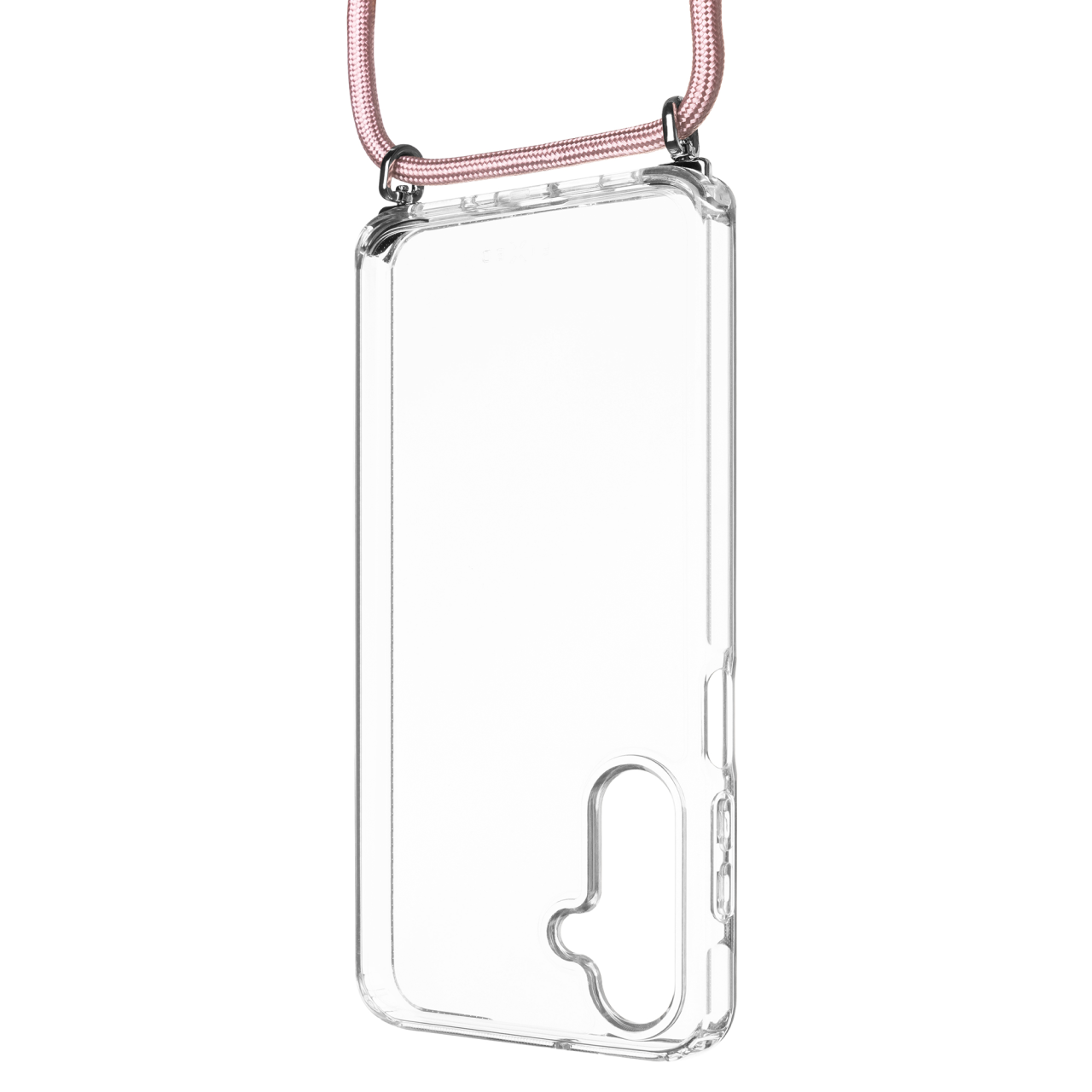 FIXED Pure Neck puzdro s ružovou šnúrou pre Samsung Galaxy A16 4G/5G