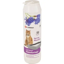 Flamingo Deodorant do toalety pro kočky - Jarní louka