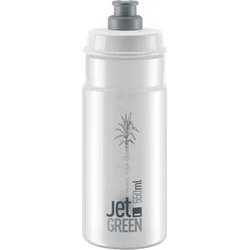 Fľaša ELITE JET GREEN 23' číra/šedá s logom 750 ml