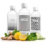 Fľaša SodaStream JET TriPack Black&White, 1 l